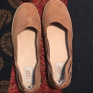 Ugg flat espadrilles, Never worn.